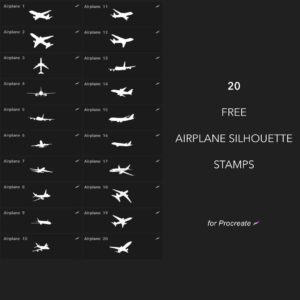 airplane silhouettes brushespack net 2023 06 06 06 01 11 451.jpg 451