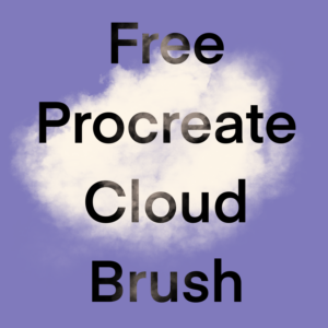 cloud brush for procreate