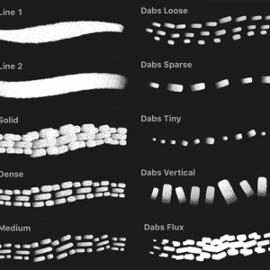 d a b s procreate brushes