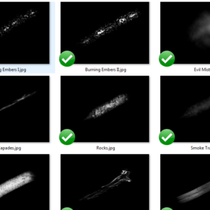 effects brushes water ice etc