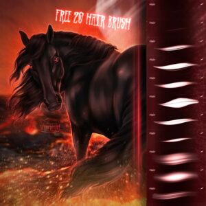 emmy w hair brush set