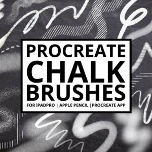 free chalk lettering brushes procreate