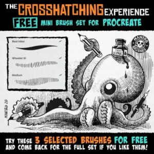 free crosshatching brushes