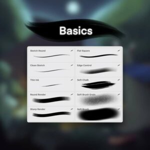 free digital paint brushes procreate