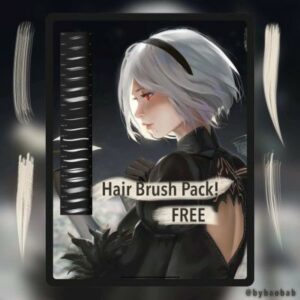 free hair brush pack
