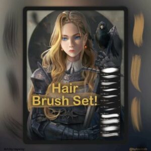 free hair brush set!