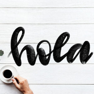 free hand lettering brush procreate