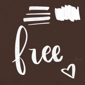 free lettering brush