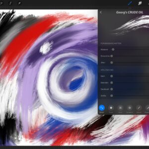 free paint brush set 7+ oil paint, marker, pastel spray & blending brushes for procreate