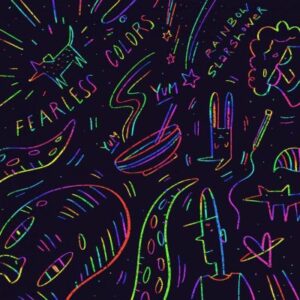 free rainbow starshower set