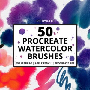 free watercolor brushes procreate