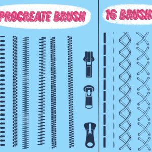 free zipper brushset!