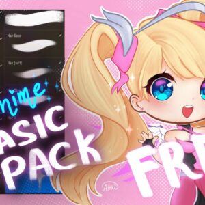 free anime basic brush!