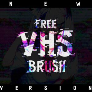 freenew vhs effect brush (new version)