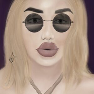 fashion & sun glasses stamps