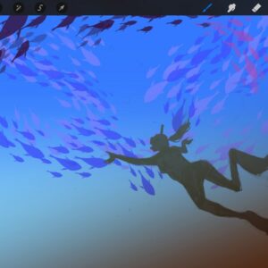 fish & bubble brush procreate (2)