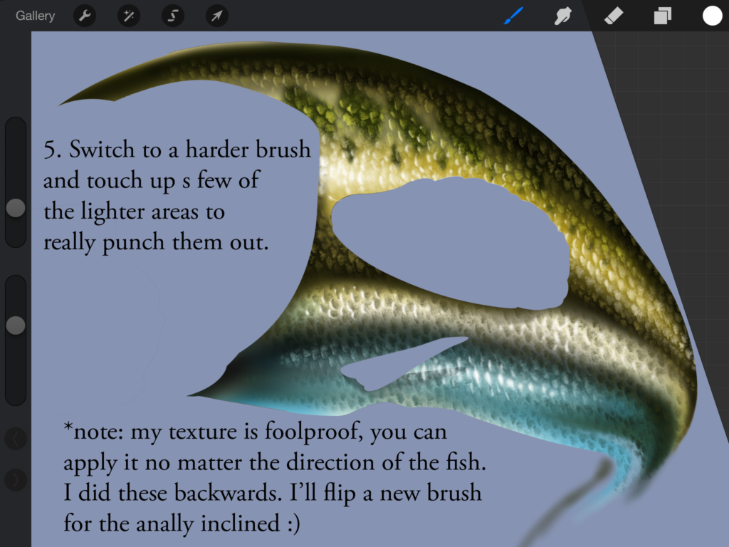 "Enhance Your Procreate Art with Fish Scales Procreate Brushes