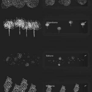 flower stamps free brushes for procreate