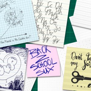 foil texture grids lines dots etc