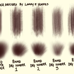 free dry shader brushes