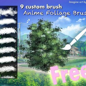 free foliage anime