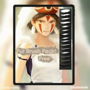 free fur brush pack!