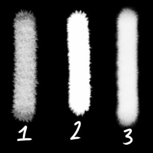 (free) fur brushes 1 3