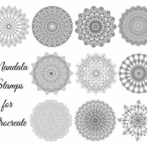 free mandala stamps