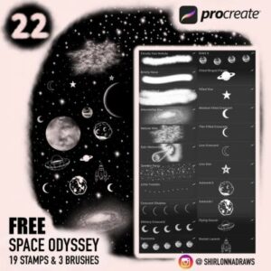 free space odyssey stamps & brushes