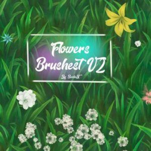 free flowers brushset v2