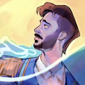 free gouache ish brush!