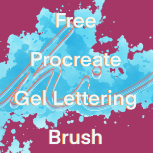 gel lettering brush procreate (2)