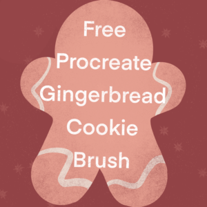 gingerbread cookie brush