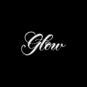 glow procreate lettering brush
