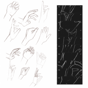 good free hands set for procreate