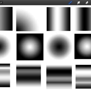 gradient brushes procreate