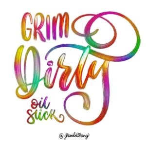 grim dirty oil slick free brushes for procreate