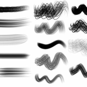 hair texture brushes