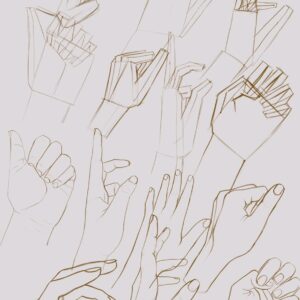 hands procreate brushset