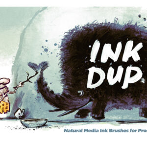 inkdup natural ink brushes for procreate