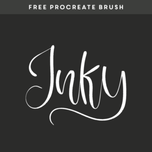 inky – free procreate brush