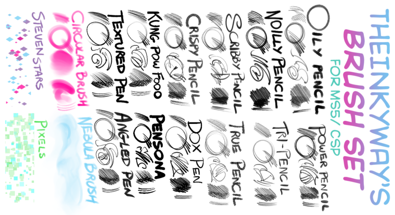 "Discover the Best Manga Studio 5 and Clip Studio Paint Brush Pack ...