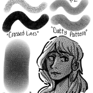 manga esque shading brushes