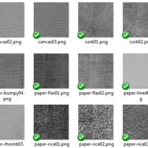 natural paper textures & halftone