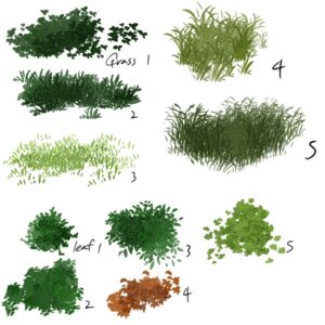 nature brush procreate