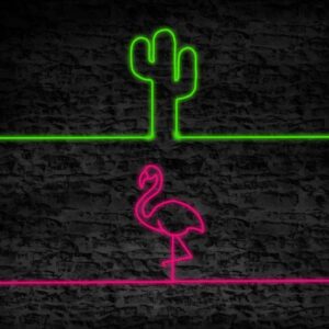 neon pen brush procreate