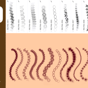 nilyn procreate 9 special line brushes