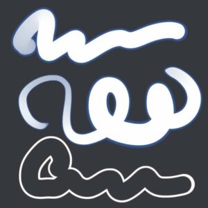 outlines brushset procreate