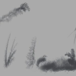 over grown free brushes for procreate