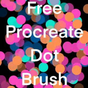 procreate dot brush